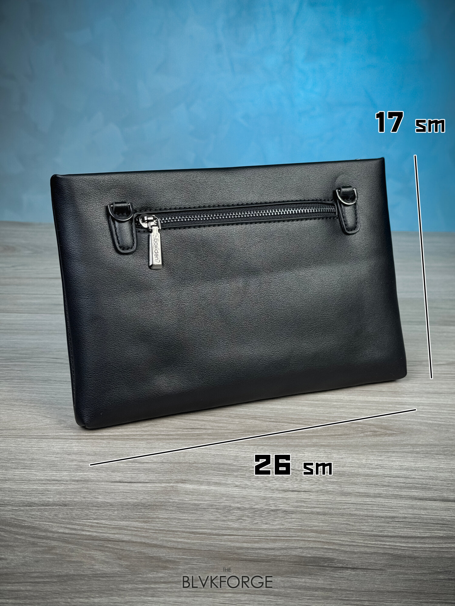 Кошелек , фактура матовая, хром — фото 1