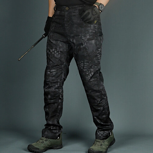 Изображение товара Мужская уличная спецодежда свободные износостойкие брюки