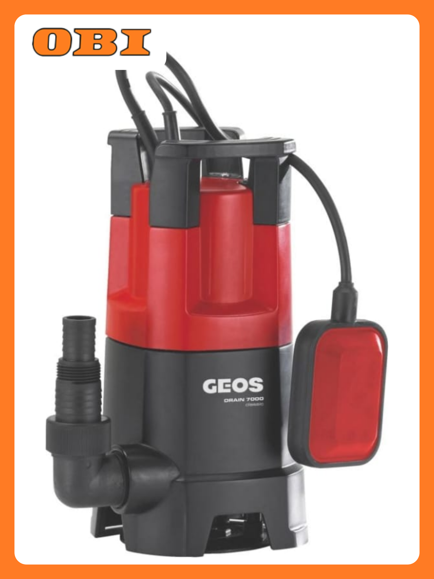 Насос дренажный AL-KO GEOS DRAIN погружной мощность 350Вт напор 6м