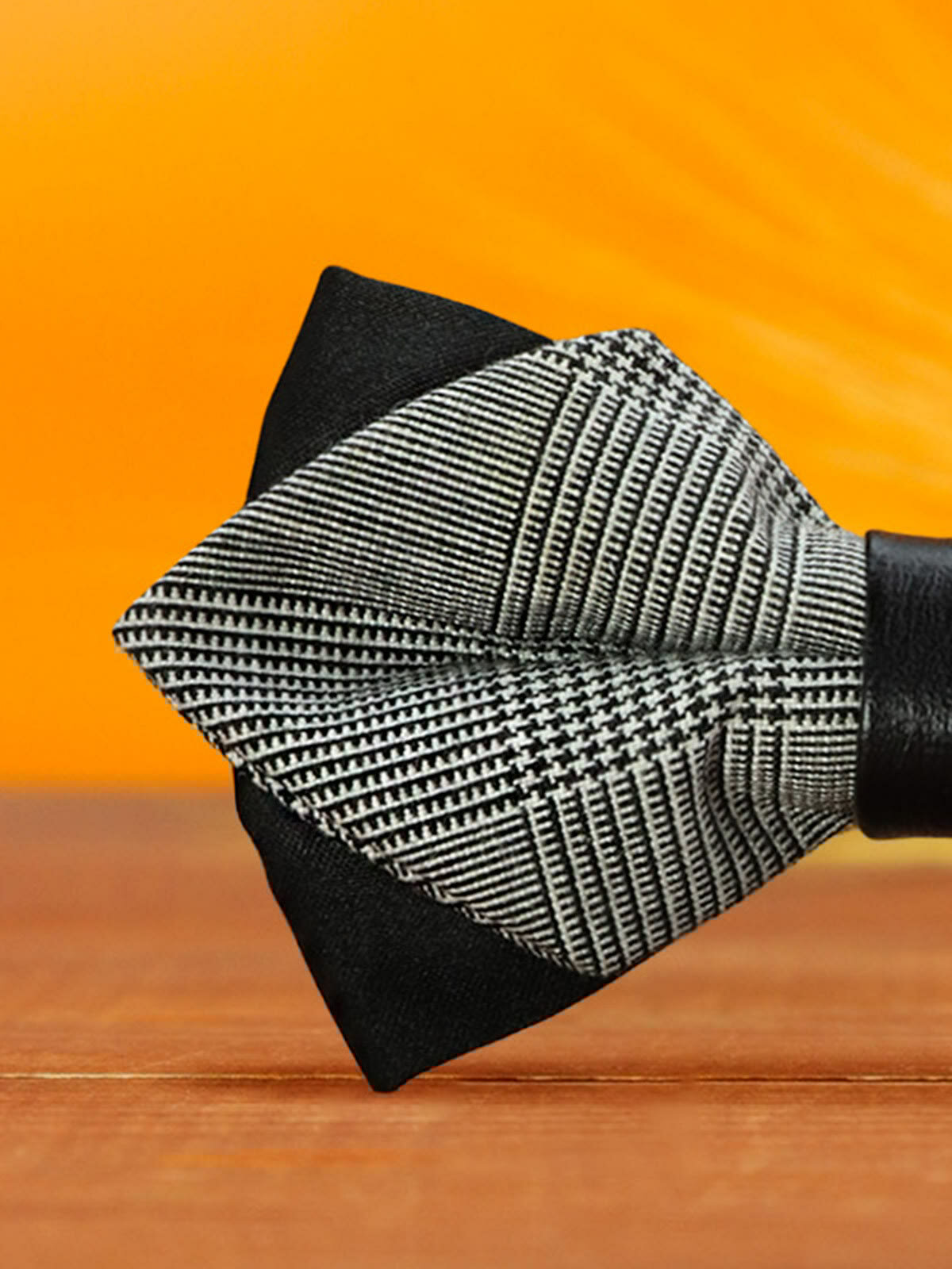 Бабочка 2beMan, черный/белый — фото 1