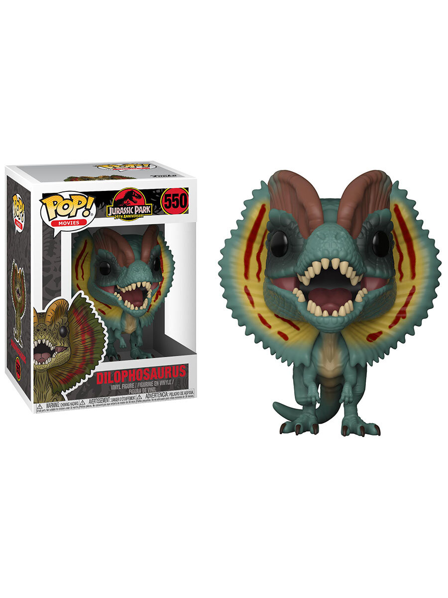 Фигурка Funko POP! Дилофозавр - плотоядный динозавр (Dilophosaurus) #550