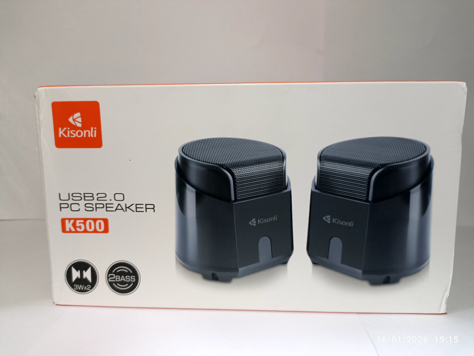 Колонка Kisonli K500 — компактная и практичная акустическая система для компьютеров и ноутбуков.