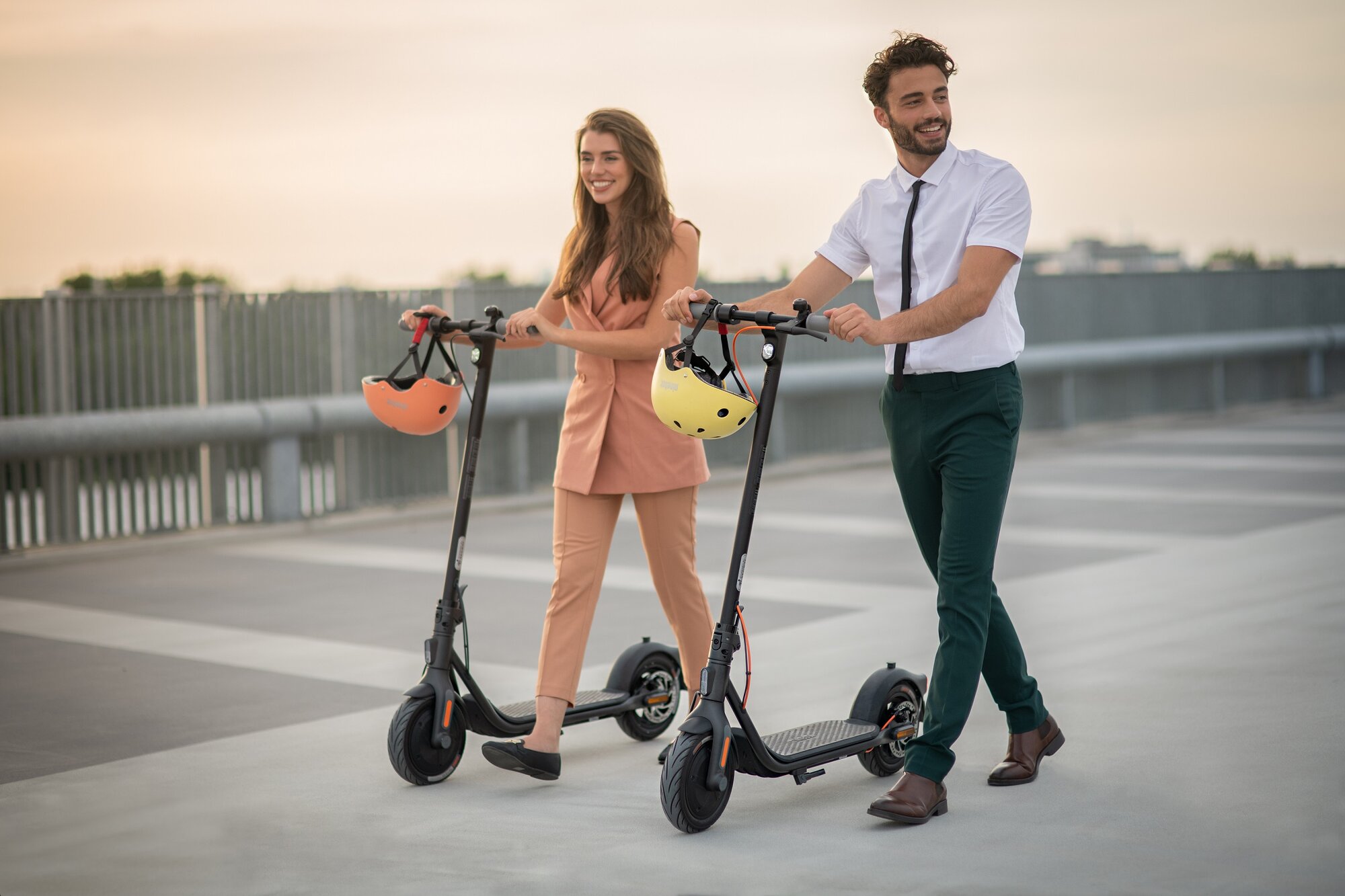 Самокат электрический Segway Ninebot F25E II для взрослых, складной, городской