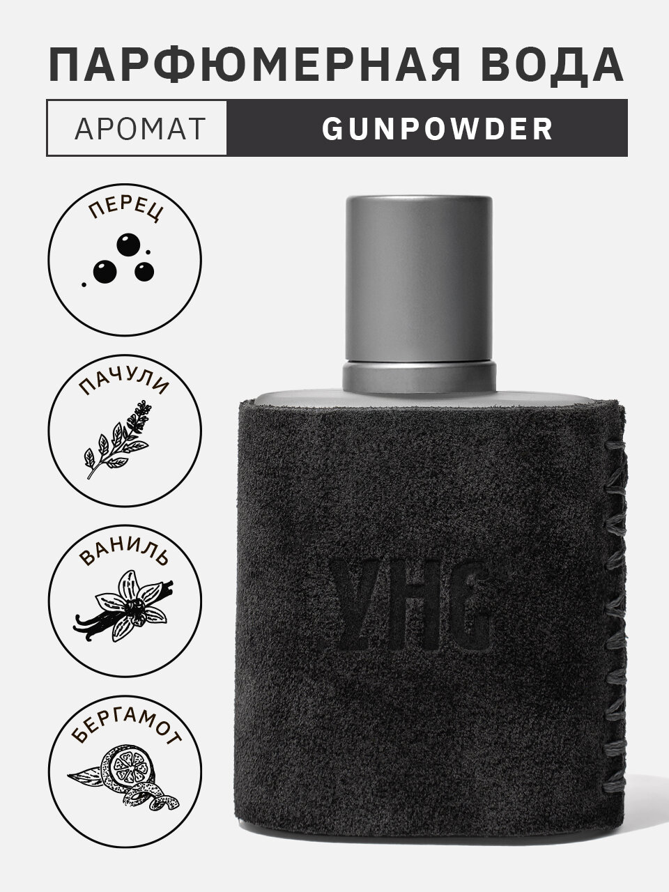 Парфюмерная вода Gunpowder, УНЕ, 30 мл
