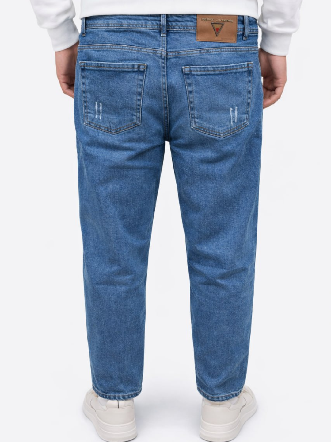 Джинсы бойфренды  1, размер 30, синий — фото 1