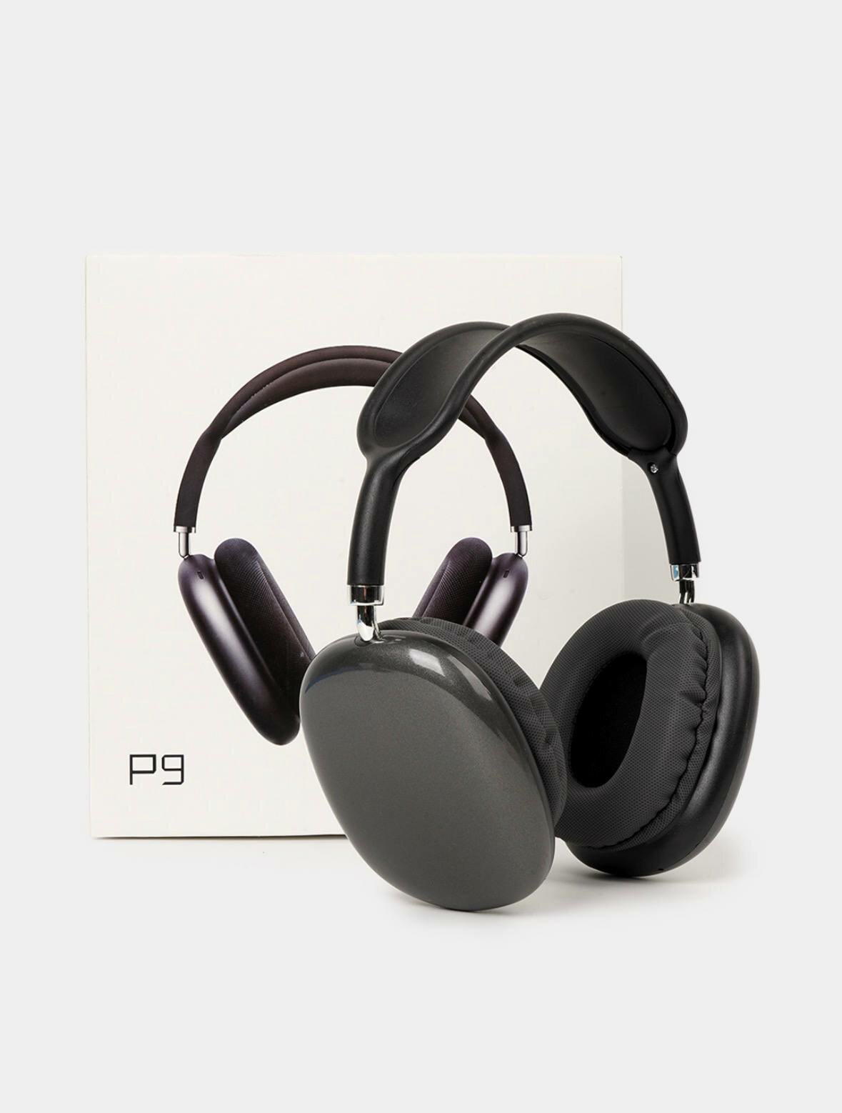 Беспроводные наушники P9 Bluetooth, с микрофоном, полноразмерные