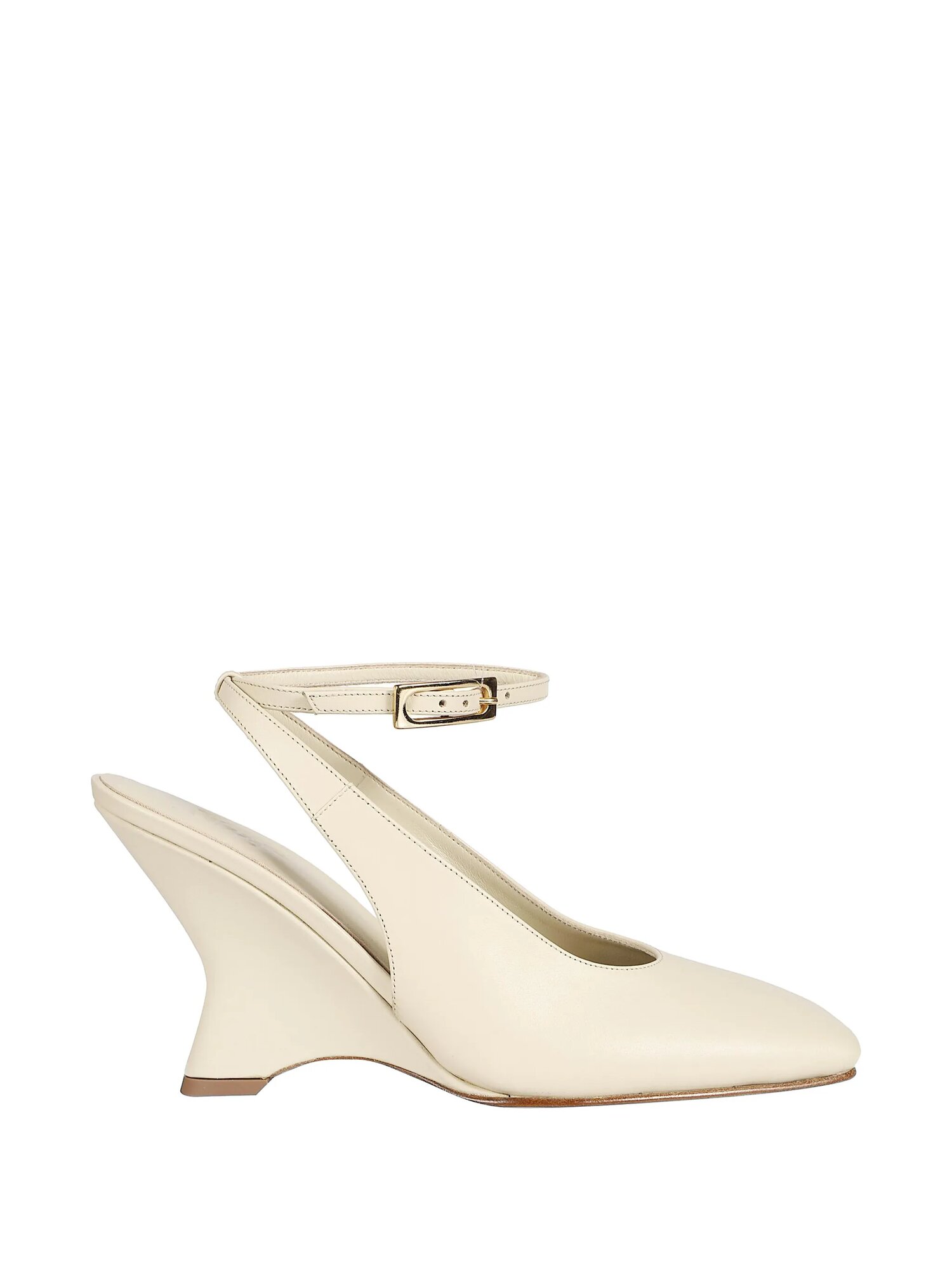 Туфли Square toe ankle strap heeled pumps 