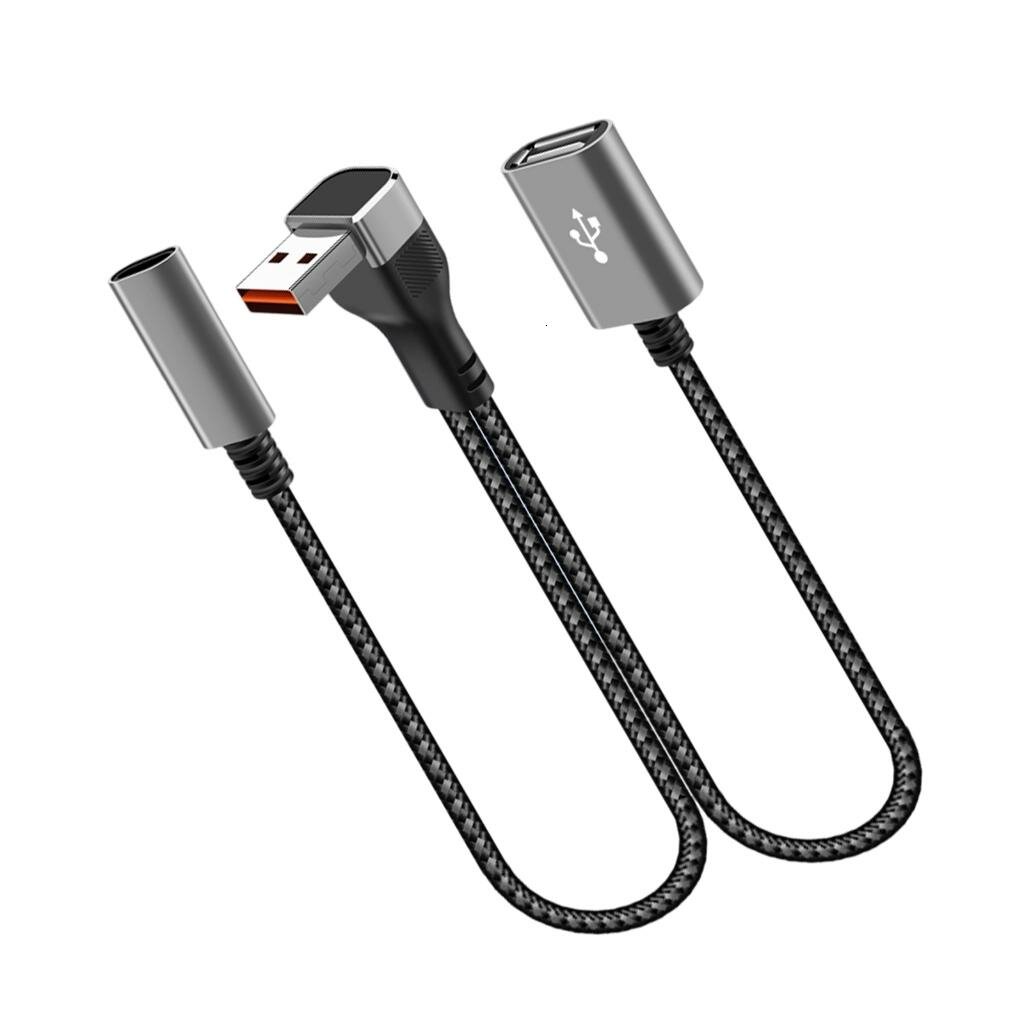 Угловой USB-разветвитель, USB-тип C, гнездо