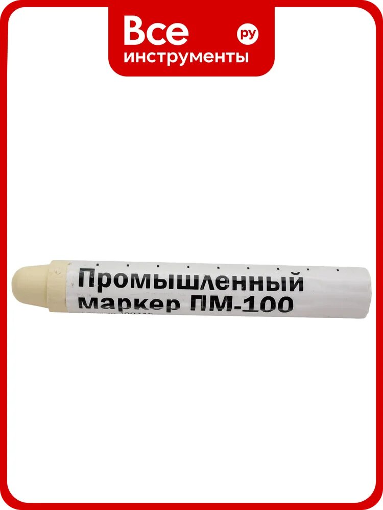 Маркер для любых поверхностей 12 шт в упаковке Attache ПМ-100 от -20 до +40 С белый 400715