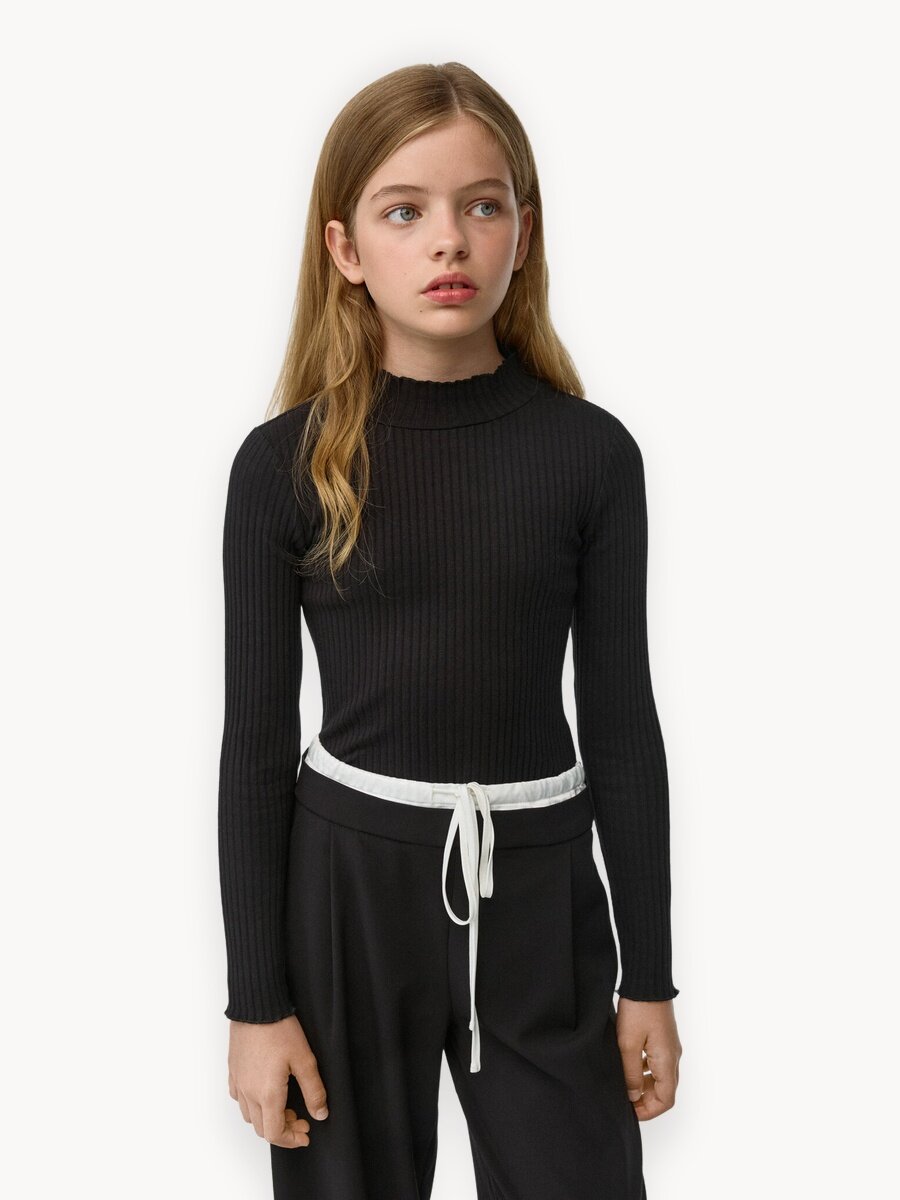 Джемпер Sela, размер 134, черный