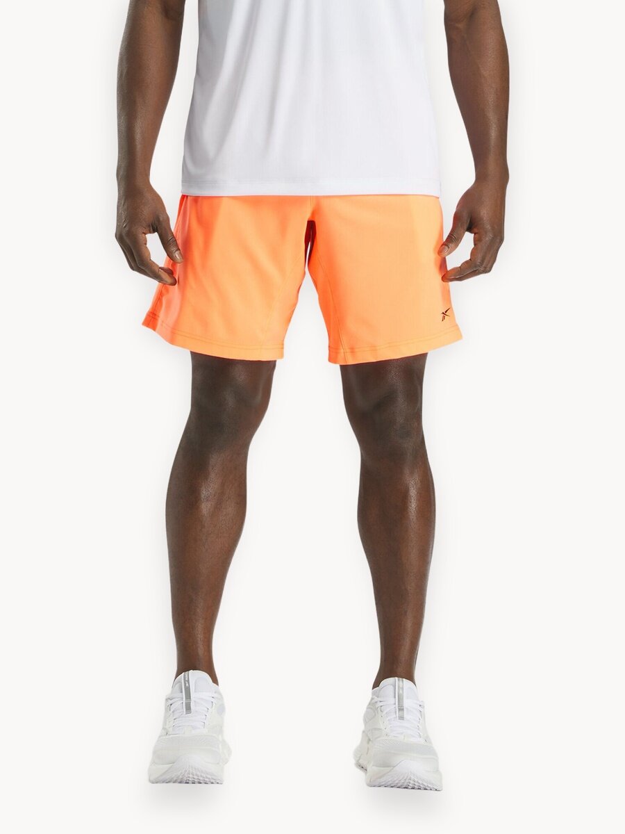 Шорты Reebok Wor Woven Short, размер S INT, оранжевый