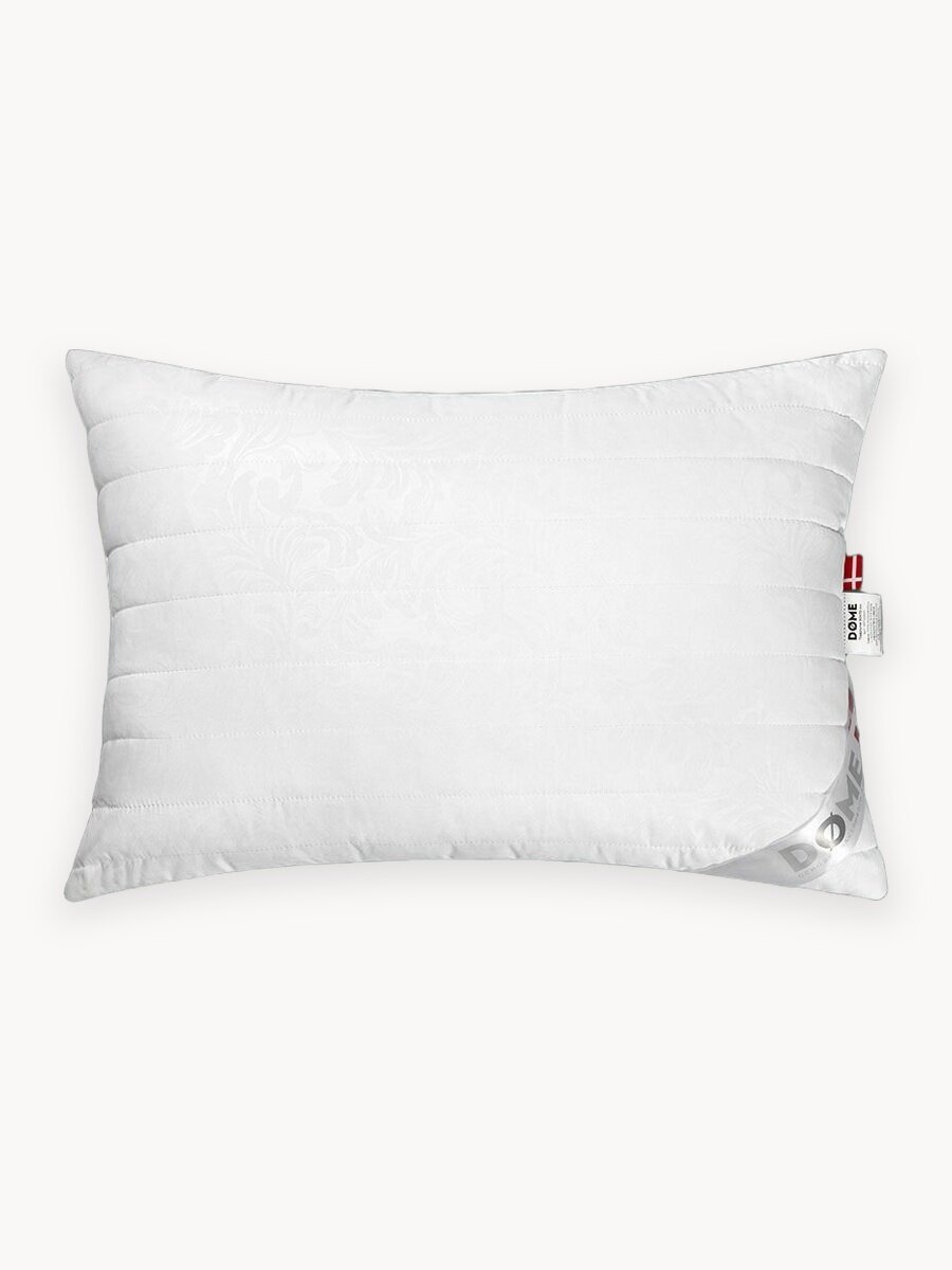DOME Подушка для сна 50х70 "Алоэ Вера Бамбук" стеганая, бамбуковое волокно, полиэфирное волокно