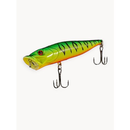 Поппер приманка для рыбалки на щуку поверхностный 12 гр, 9 см (цвет 02)
