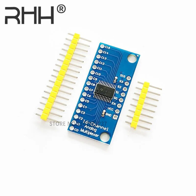 CD74HC4067 16-канальный аналоговый цифровой мультиплексор, модуль коммутационной платы для Arduino esp32