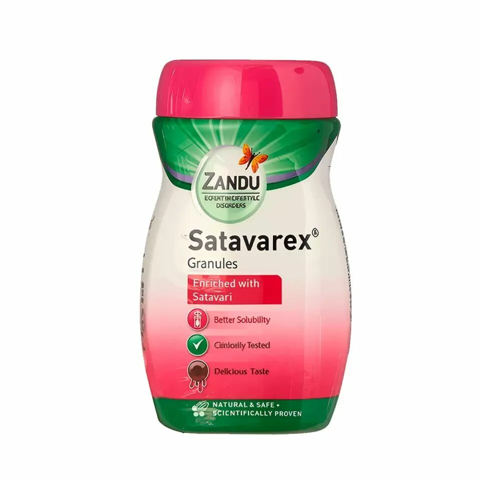 Изображение Шатаварекс Занду - для женского здоровья Shatavarex Granules Zandu 210 гр