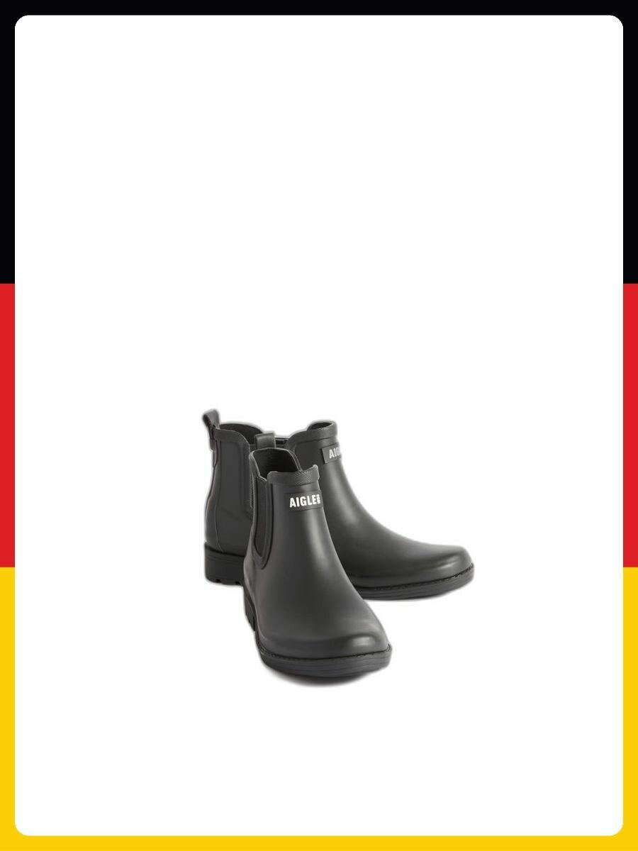 Сапоги AIGLE, размер EU 35, черный