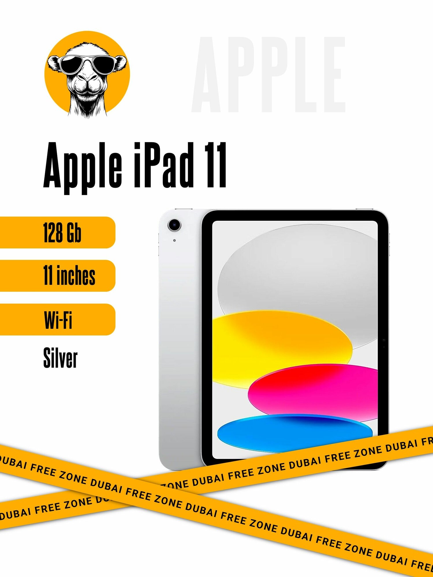 Планшет Apple iPad 11" 2025 6/128Gb Wi-Fi Silver/Серебристый