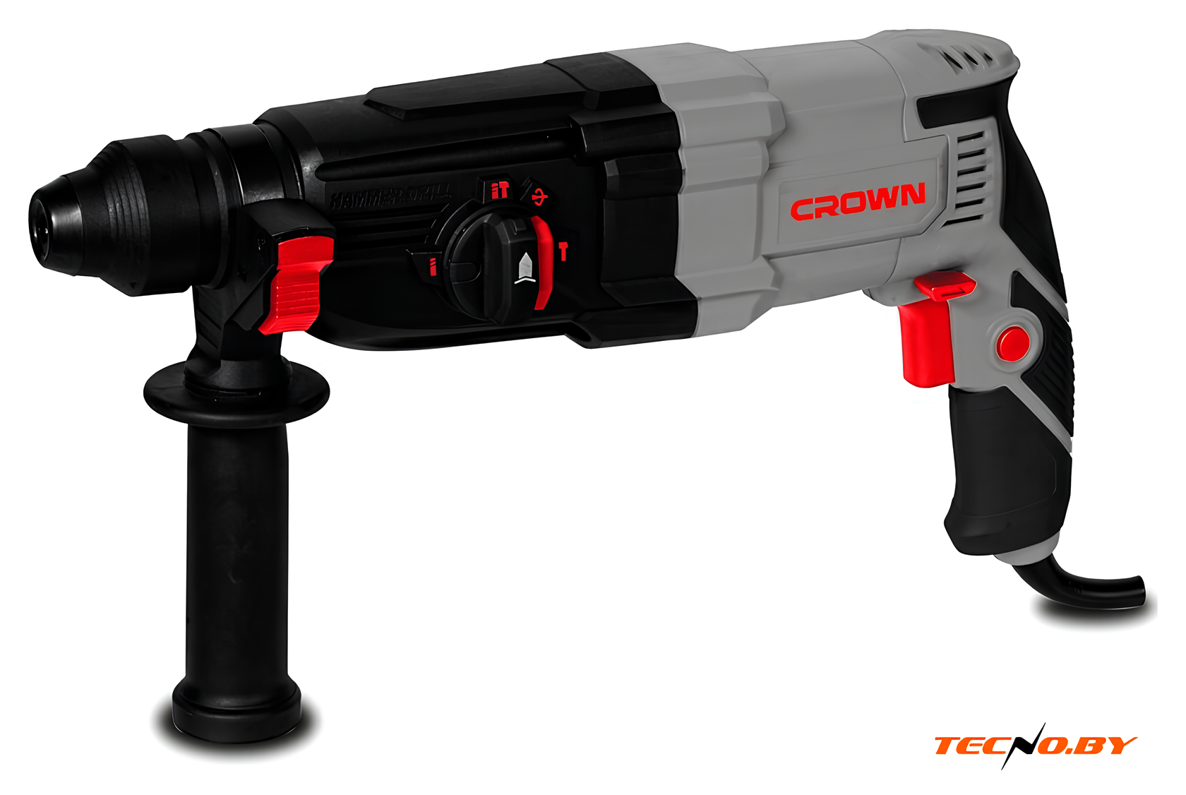 Перфоратор CROWN CT18212BMC, SDS+, 900 W, 0-950об/мин, с кейсом