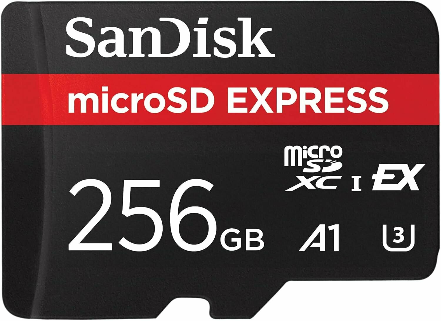 Карта памяти SanDisk microSD Express 256Gb, скорость чтения 880 МБ/с