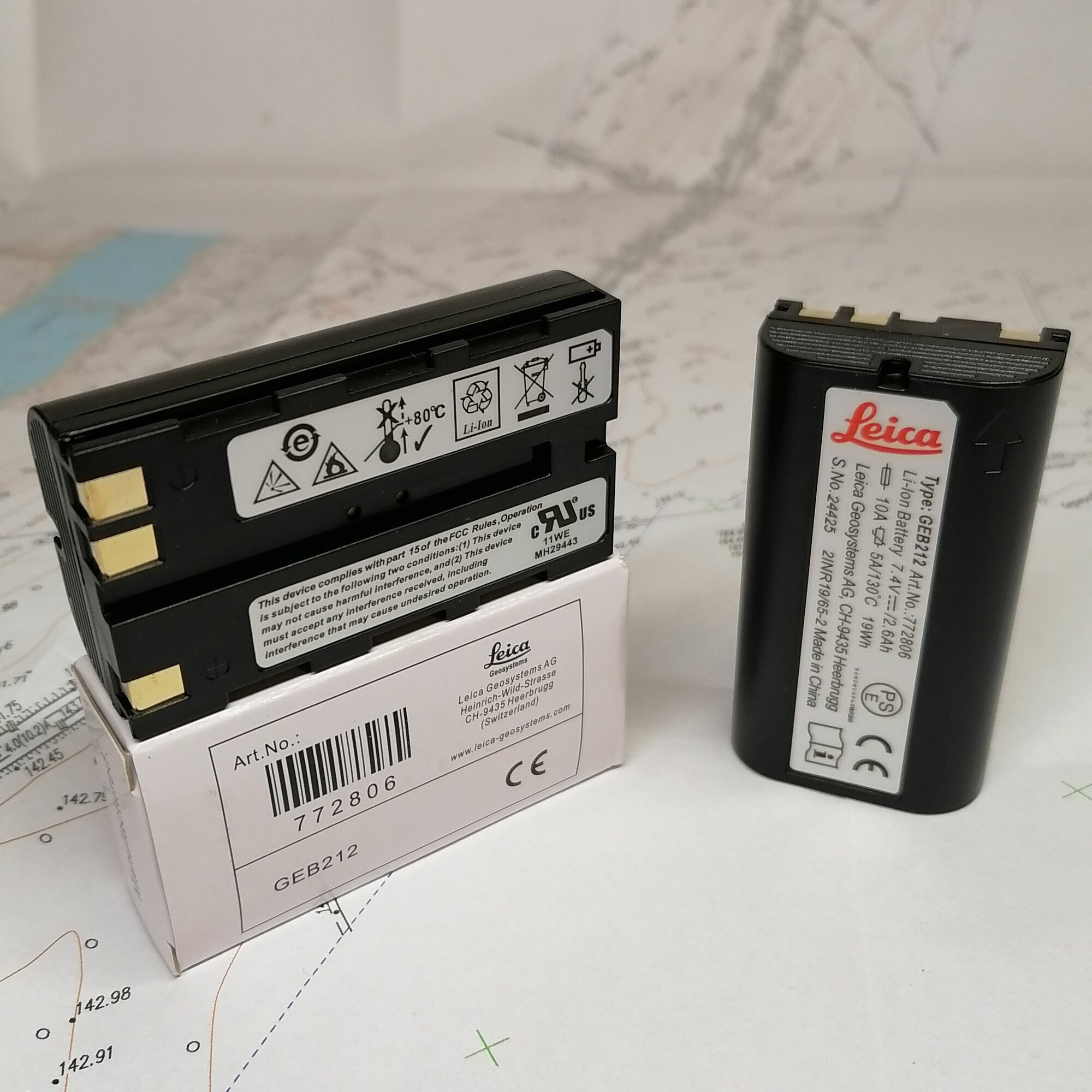 Аккумулятор GEB212 для контроллеров  нивелиров и гнсс Leica