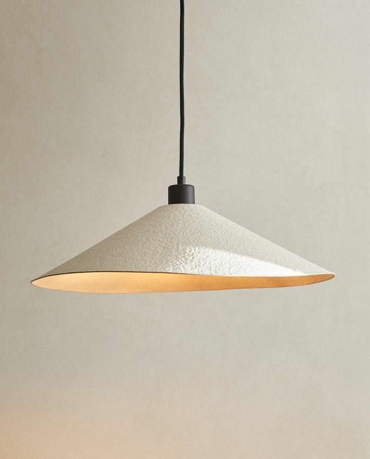 Средний светильник ZARA HOME 0288/047 - потолочный бумажный конусообразной формы 1707 x 50 x 50 см цвет кремово-белый