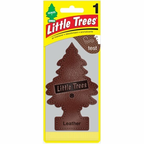 Ароматизатор Little Trees Ёлочка  Кожа   Leather 