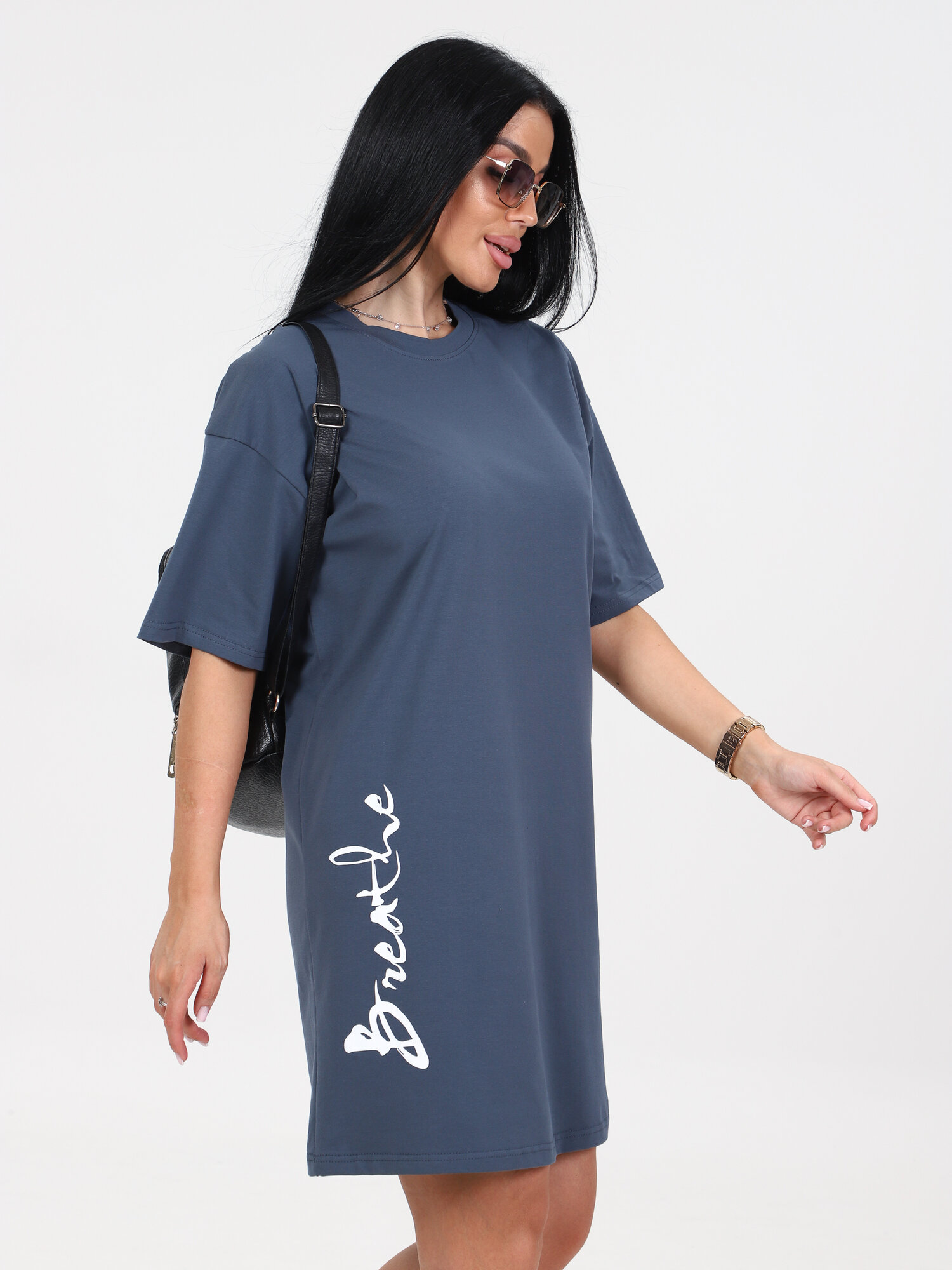 Туника IvCapriz Пляжная, больших размеров, домашняя, летняя