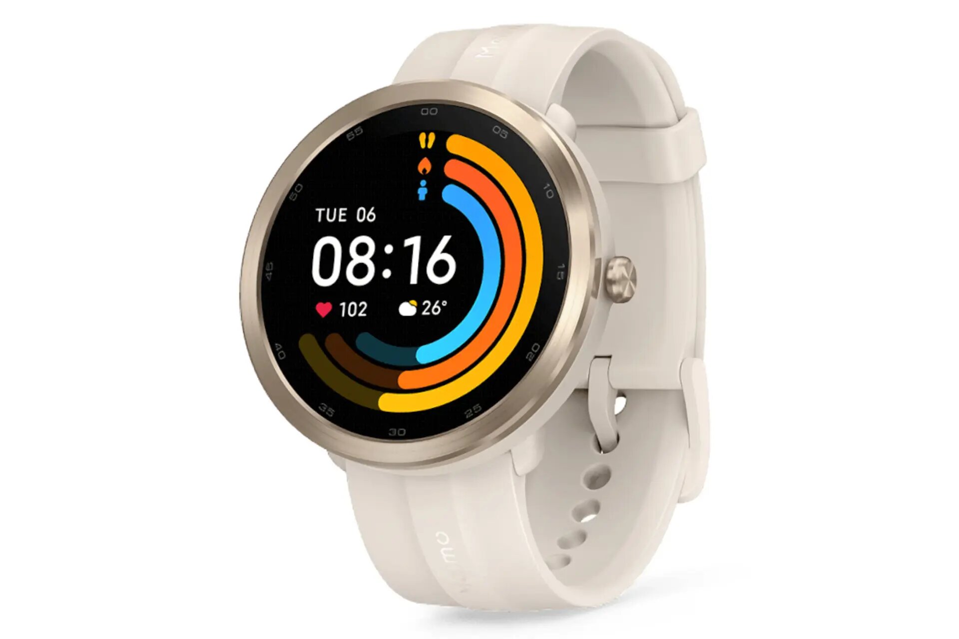 Смарт-часы Maimo Watch WT2001, 1,3 дюйма, GPS, нержавеющая сталь, золотистый 