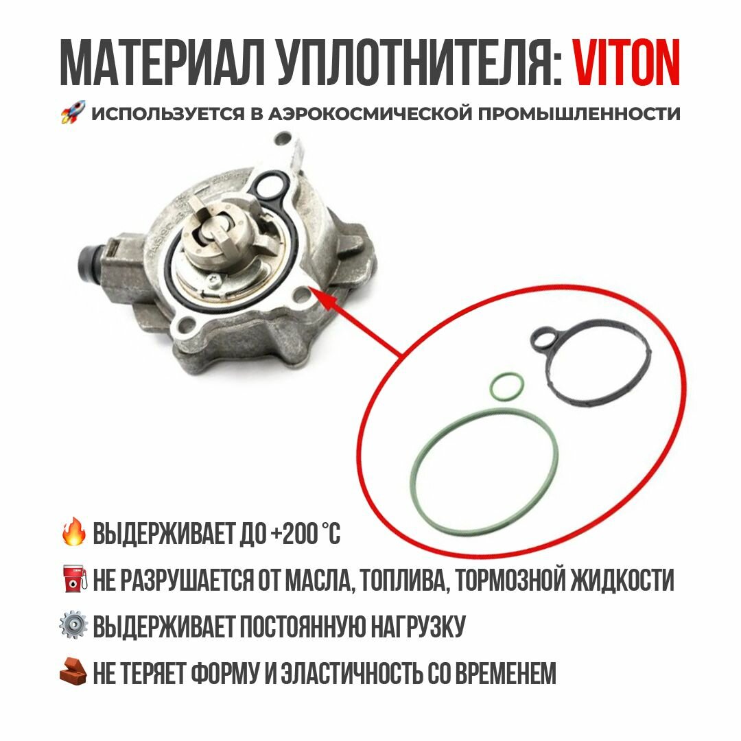 Ремкомплект вакуумных насосов для Volvo, Ford и Land Rover 2.0L EcoBoost 5235113