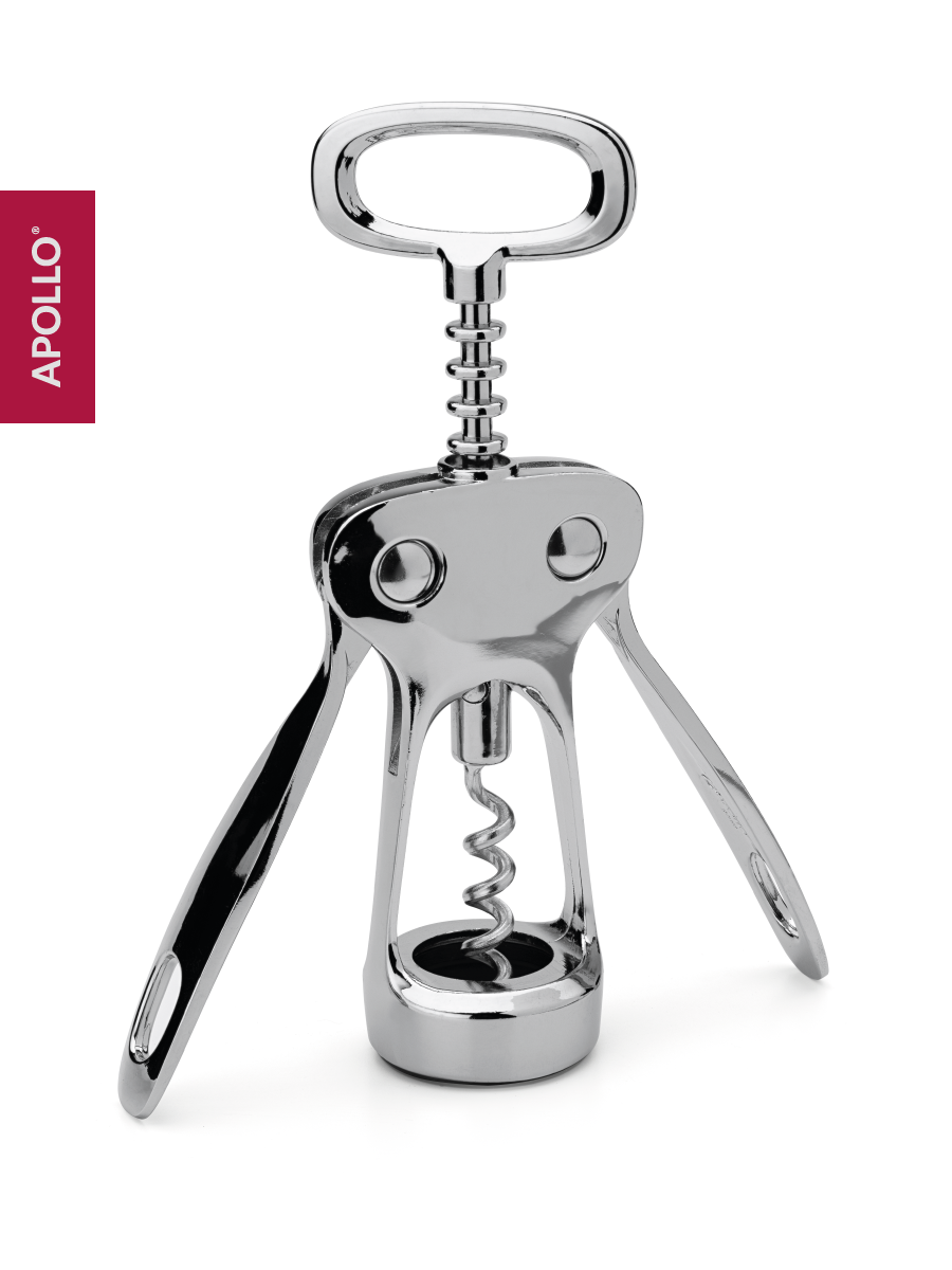 Штопор для вина для бутылок Apollo нержавеющая сталь двухрычажный