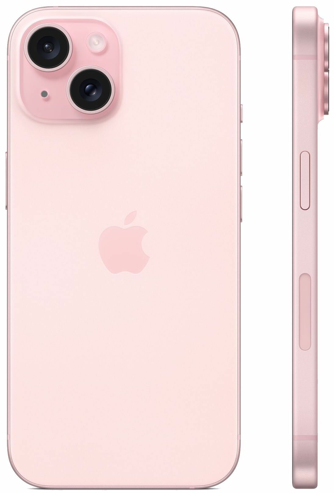 Смартфон Apple iPhone 15 A3090 128Gb pink (без RuStore) — фото 1