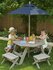 Комплект мебели KidKraft (стол, 2 скамейки, зонт)