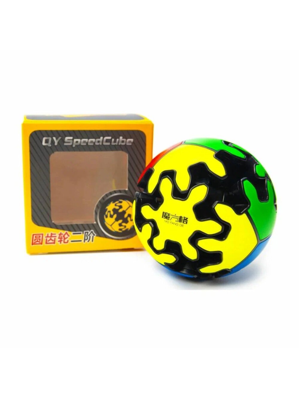 Головоломка шестерёнчатая QiYi (MoFangGe) Gear Ball 2x2 (Tiled)
