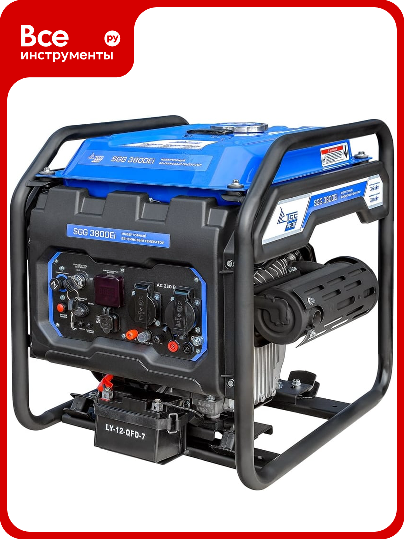 Бензогенератор инверторный ТСС SGG 3800Ei 060046