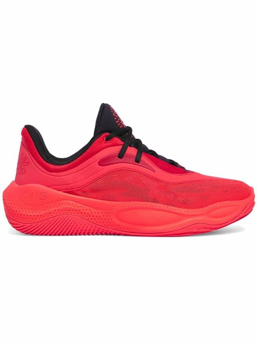 Кроссовки Under Armour CURRY Splash 25 полнота F (EU)/ на среднюю стопу размер 11 US красный
