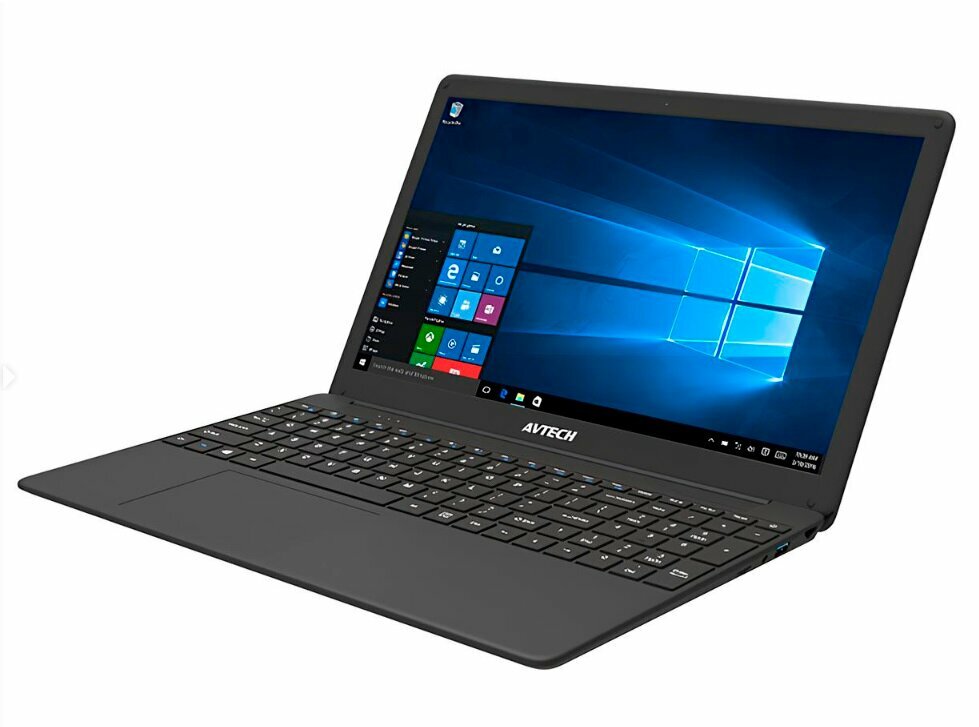 Ноутбук Б/У W1582C с Intel Core i3, 8ГБ ОЗУ, SSD+HDD, 15,6" IPS FHD, ENG/RU клавиатура, Чёрный