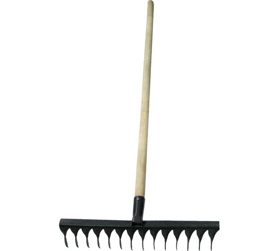 Витые грабли РемоКолор 14 зубов лист 20 с чер 1200 мм 1 сорт 66-1-000