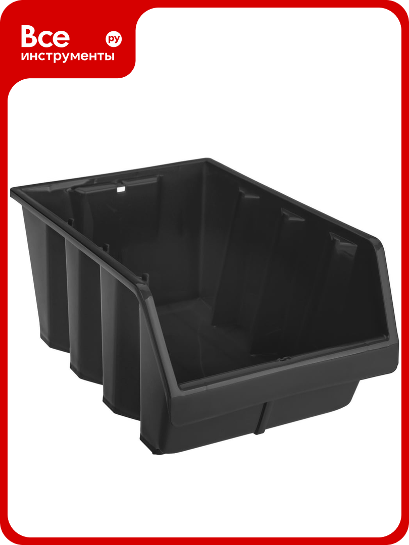Универсальный лоток Бытпласт Volf 215х33х155 см черный 433240813
