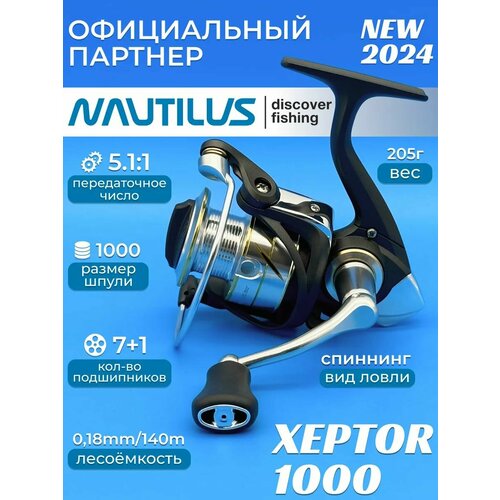Катушка спиннинговая Nautilus Xeptor 1000
