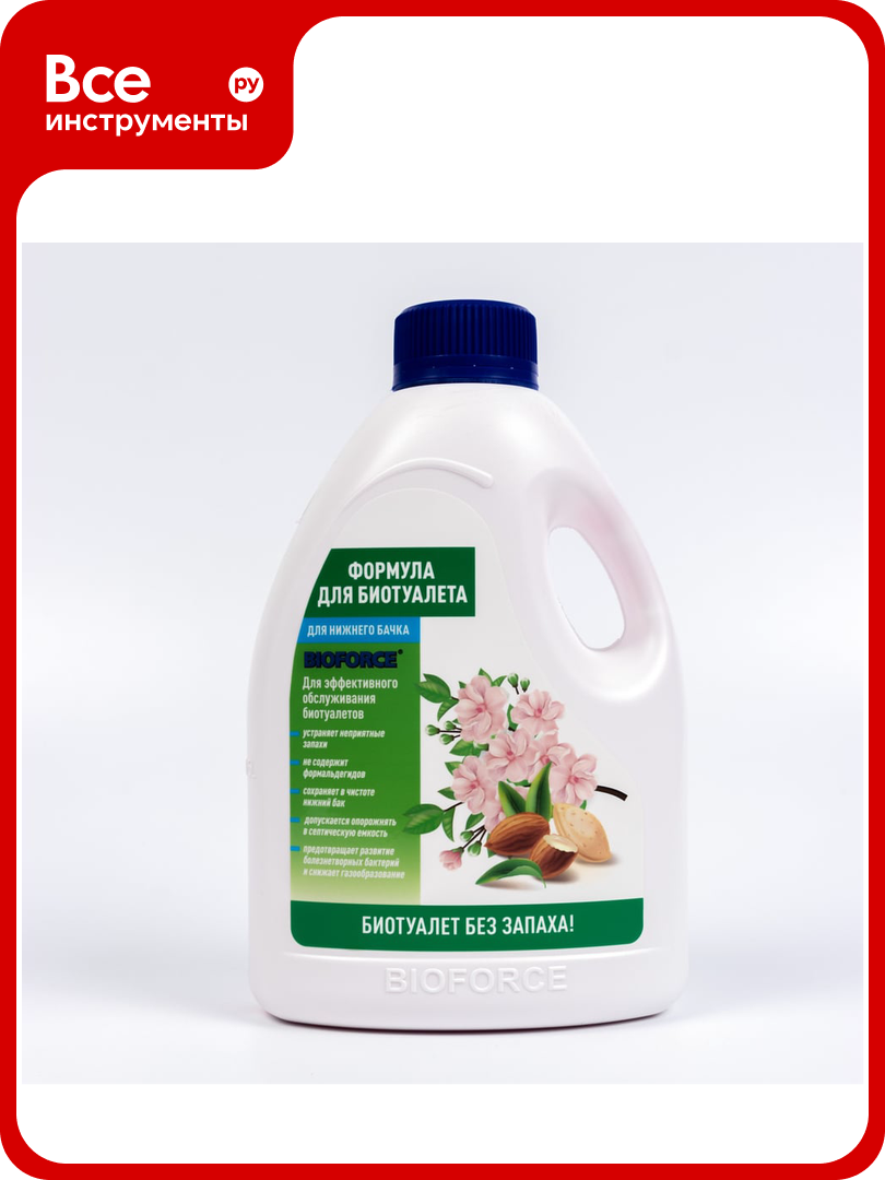 Формула для биотуалетов для нижнего бачка 1000 мл BIOFORCE bch-045