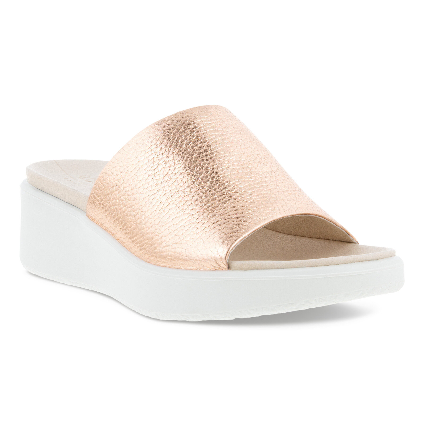 Акваобувь ECCO FLOWT WEDGE LX W, размер 36, белый/золотистый