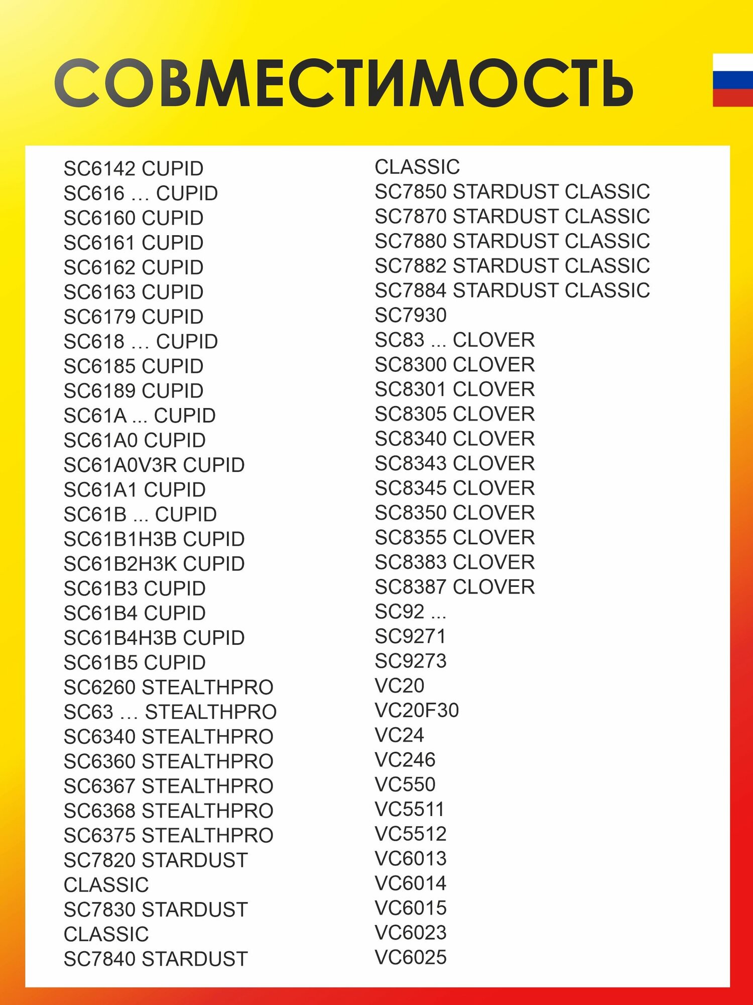 Мешки для пылесоса SAMSUNG VCC, SC4140. 5 шт + микрофильтр, синтетические, многослойные тип мешка VP-77, бренд: OZONE — фото 1
