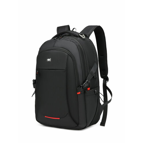 Рюкзак SMART TOURIST для ноутбука мужской городской черный спортивный