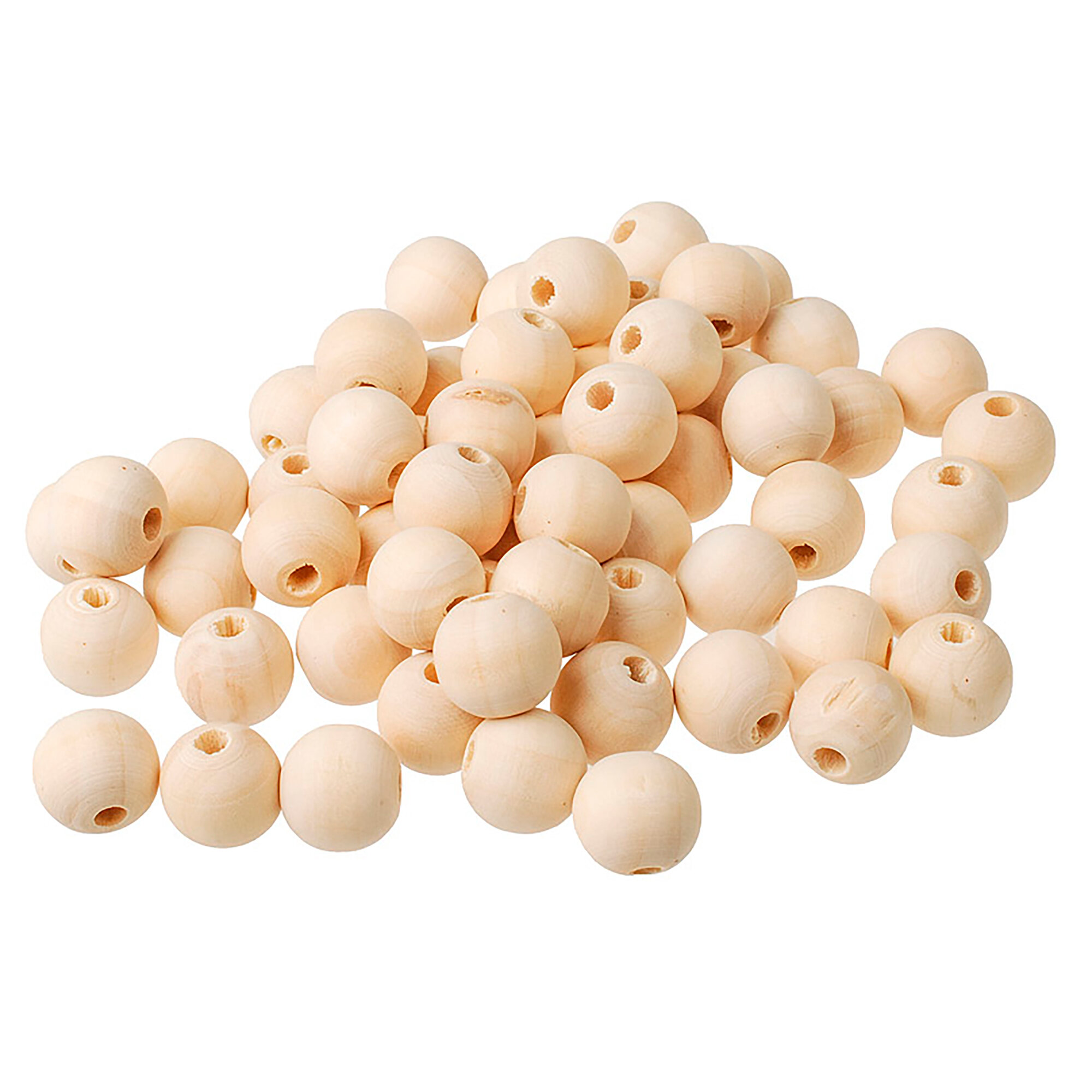 918 DB Набор деревянных бусин от ТМ  Белоснежка  14 мм  60 шт    Материалы для рукоделия и скрапбукинга