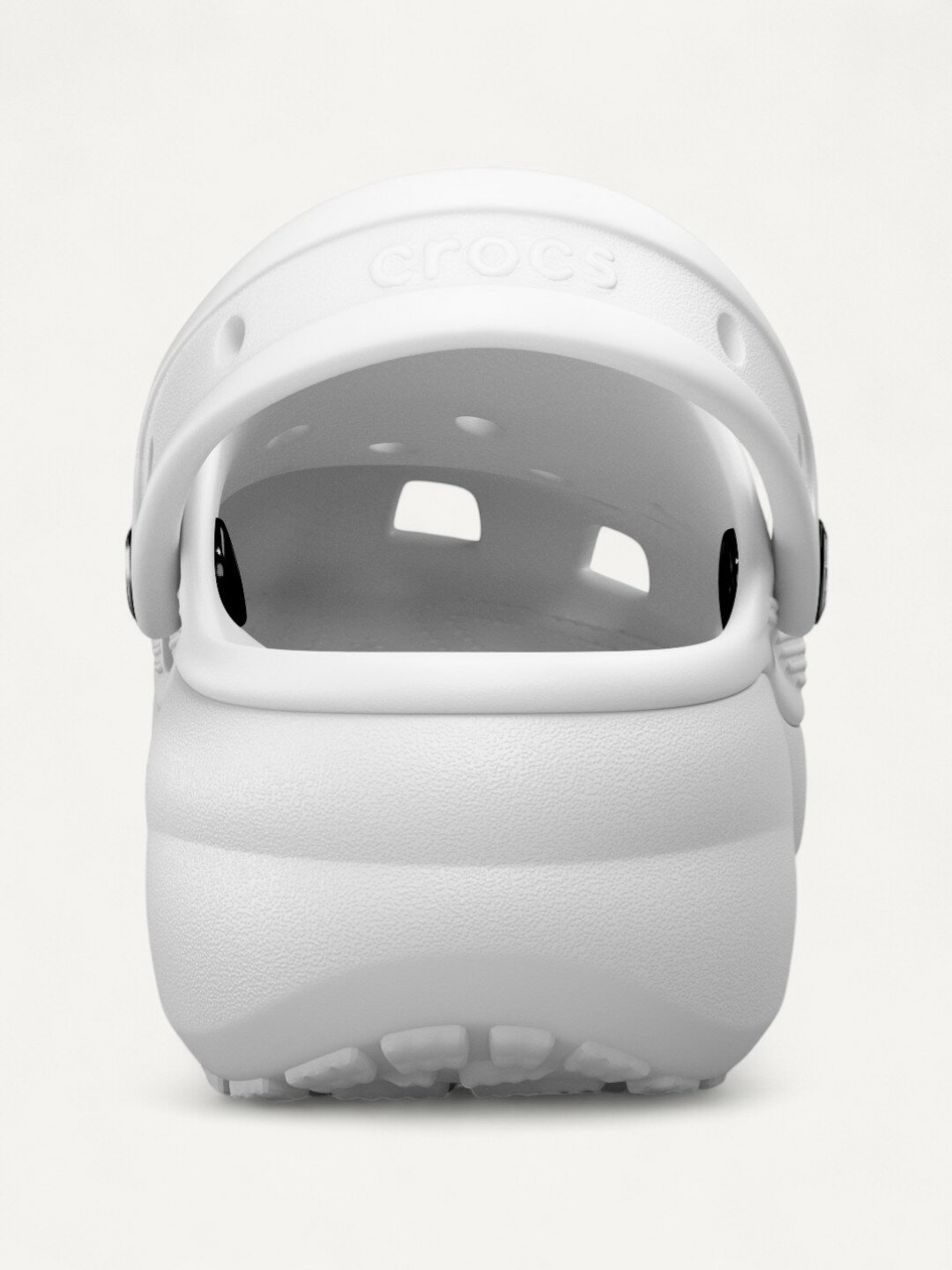 Сабо Crocs Classic Platform, размер M8/W10, белый — фото 1