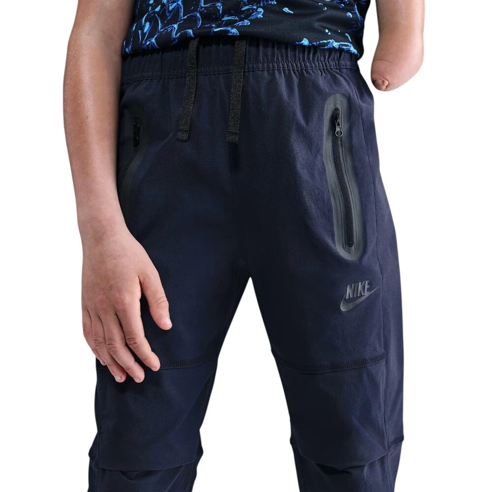 Брюки  NIKE, размер L  INT, синий — фото 1