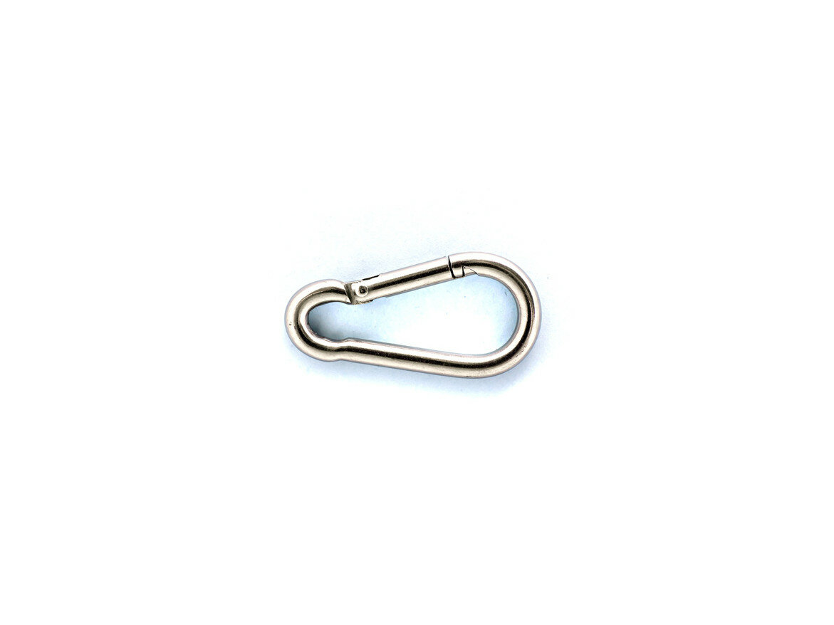 Карабин Европартнер G1 7547 нержавеющая сталь серебристый 7x70 см