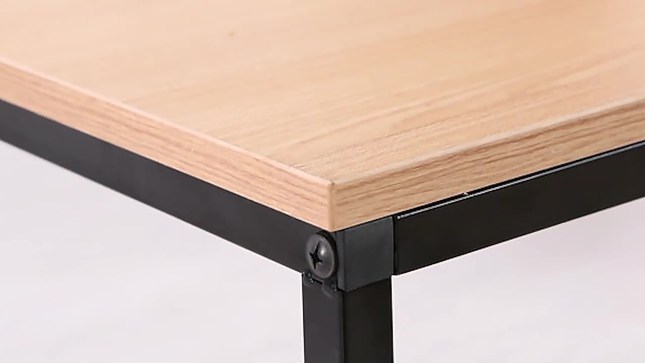 Письменный стол с полкой, для офиса, школы, компьютера , лофт — фото 1