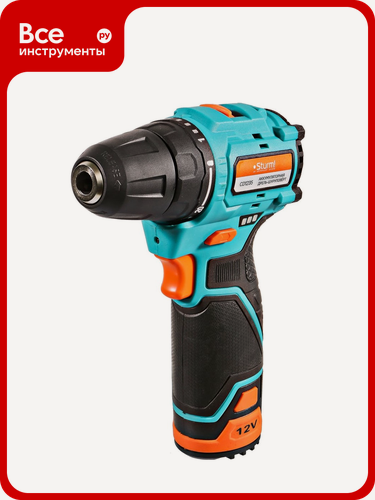 Изображение товара Аккумуляторный шуруповерт Sturm 1BatterySystem12V CD1235