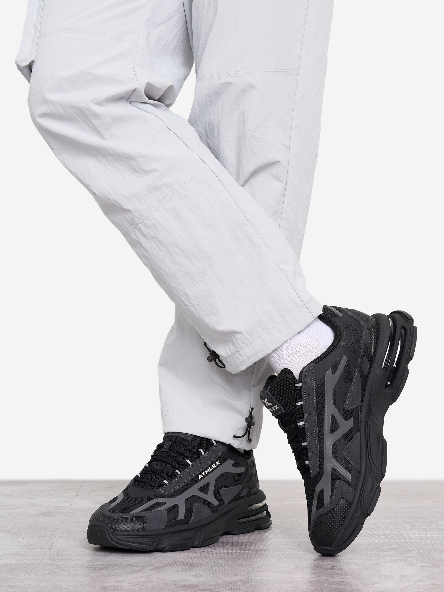 Кроссовки ATHLEX, размер 10, черный